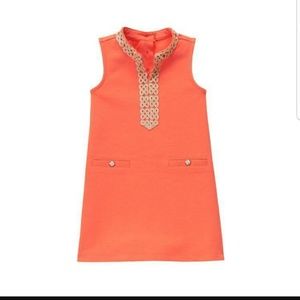 JANIE & JACK CLEMENTINE EMBROIDERED TODDLER DRESS